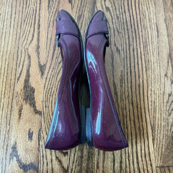 Fendi Patent Leather Ballet Flats with Buckle - Picture 4 of 11